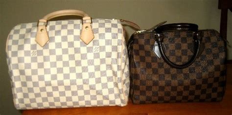 lv speedy monogram vs damier ebene|The Ultimate Reference Guide to the Louis Vuitton Speedy.